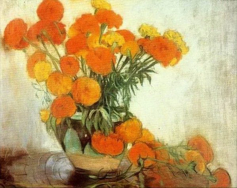 Natura morta con Calendule